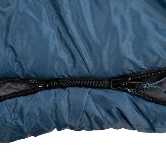 Alpinus Ultralight 1000 (Right) Slaapzak - Blauw