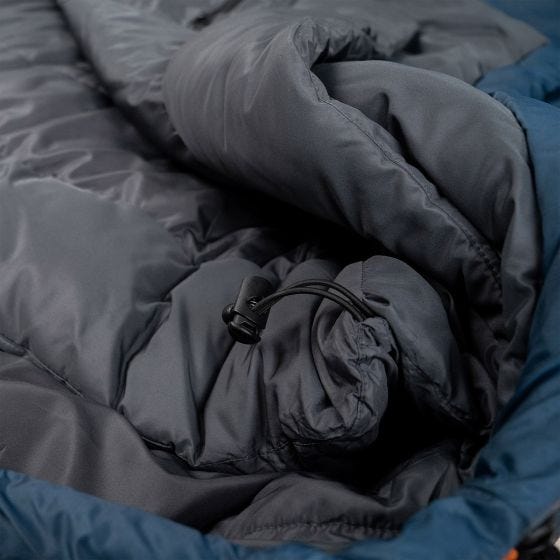 Alpinus Ultralight 1000 (Right) Slaapzak - Blauw