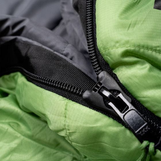 Alpinus Ultralight 850 (Left) Slaapzak - Groen