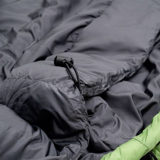 Alpinus Ultralight 850 (Left) Slaapzak - Groen