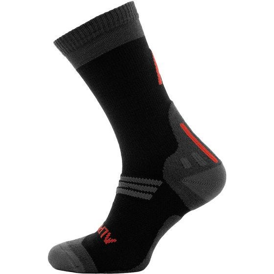 Alpinus Valletto Merino Coolmax Wandelsokken - Zwart