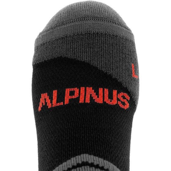 Alpinus Valletto Merino Coolmax Wandelsokken - Zwart