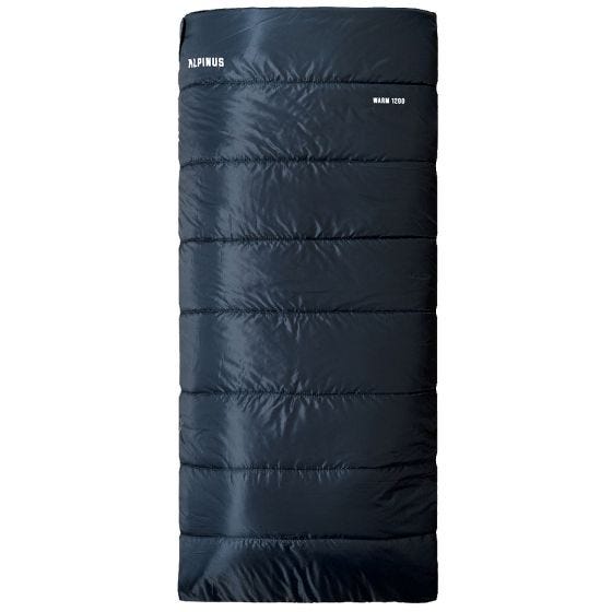 Alpinus Warm 1200 (Left) Slaapzak - Navy