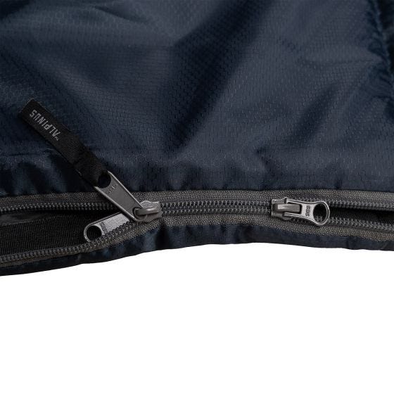 Alpinus Warm 1200 (Right) Slaapzak - Navy