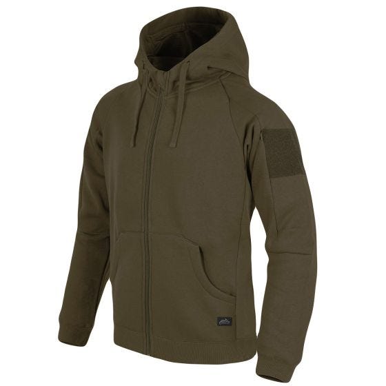 Helikon Urban Tactical Lite Hoodie met ritssluiting - Groen