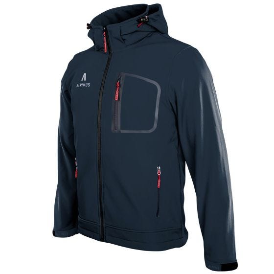 Alpinus City Stenshuvud Softshell jack - Navy