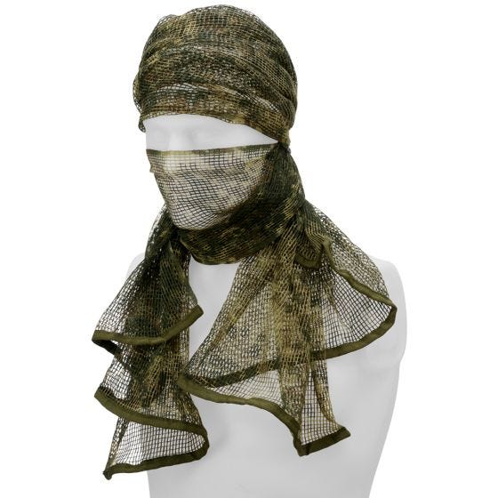 Brandit Commando Sjaal van net - Flecktarn