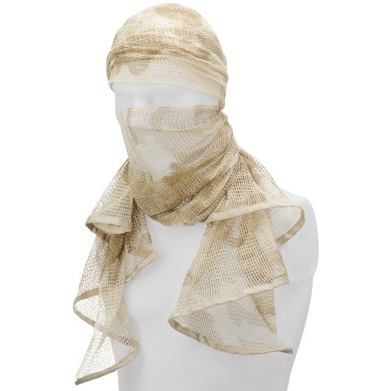 Brandit Commando Sjaal van net - SandStorm