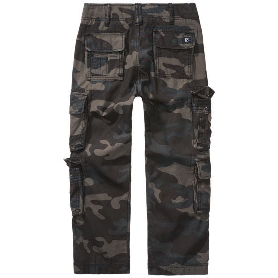 Brandit Kinderen Pure Broek - Dark Camo
