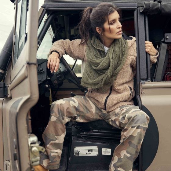 Brandit BDU Ripstop Broek Dames - Light Woodland