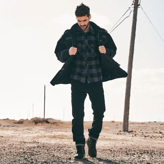 Brandit M-65 Giant Jack - Navy