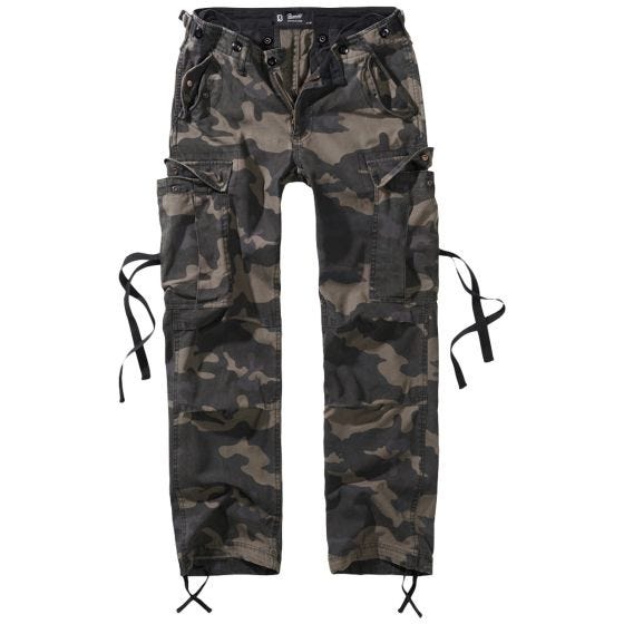 Brandit M-65 Broek Dames - Dark Camo
