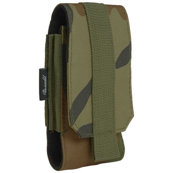 Brandit MOLLE Middelgrote Telefoonbuidel - Woodland