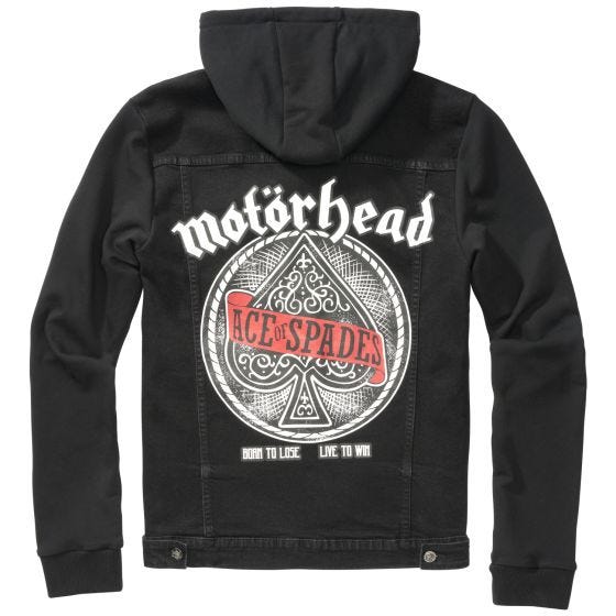 Brandit Motörhead Cradock Spijkerjasje - Zwart