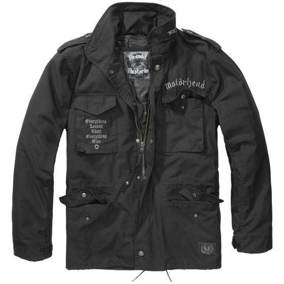 Brandit Motörhead M65 Jack - Zwart