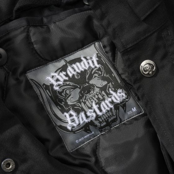 Brandit Motörhead M65 Jack - Zwart