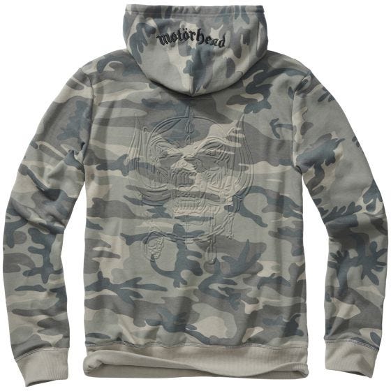 Brandit Motörhead Sweathoody Hoodie - Grey Camo