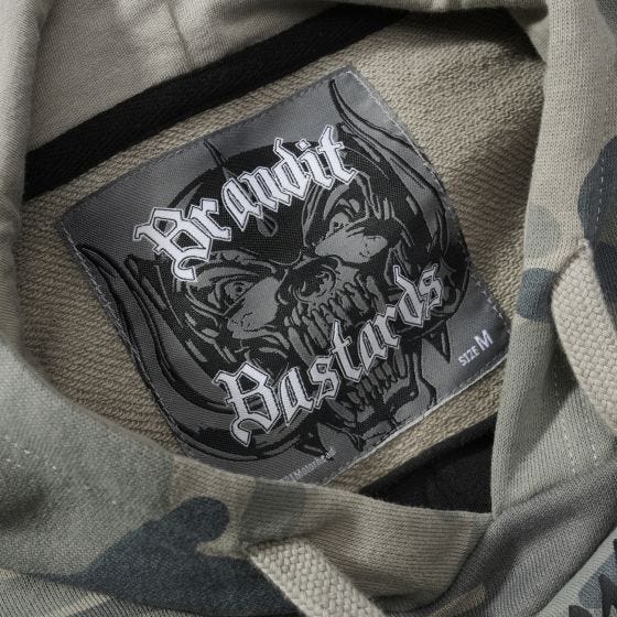 Brandit Motörhead Sweathoody Hoodie - Grey Camo