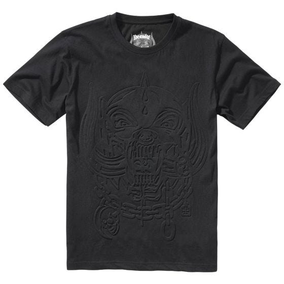 Brandit Motörhead Warpig Embos Print T-shirt - Zwart