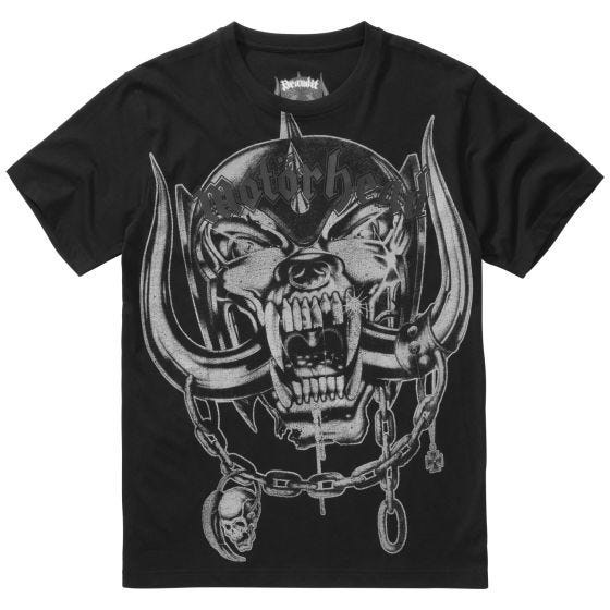 Brandit Motörhead Warpig Print T-shirt - Zwart