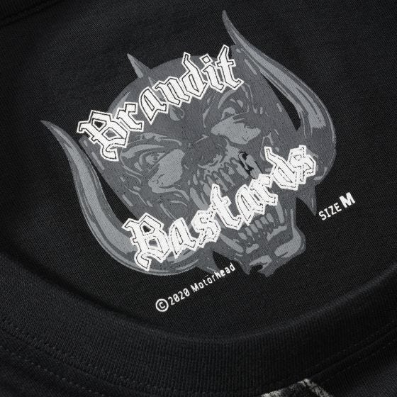 Brandit Motörhead Warpig Print T-shirt - Zwart