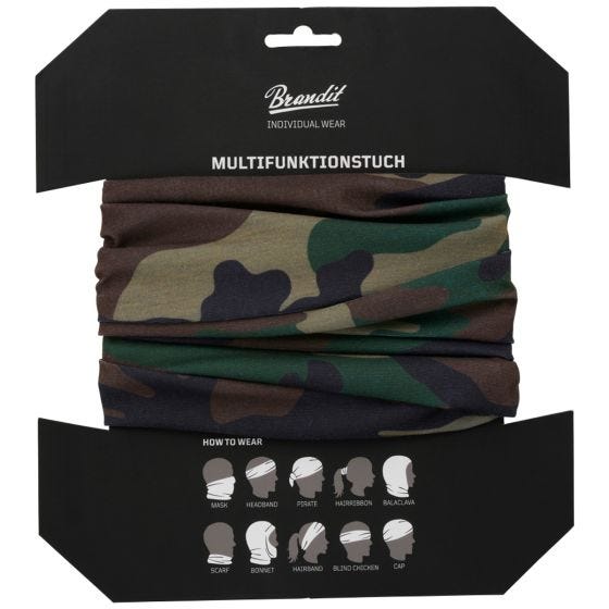 Brandit Multifunctional Nekkap - Woodland
