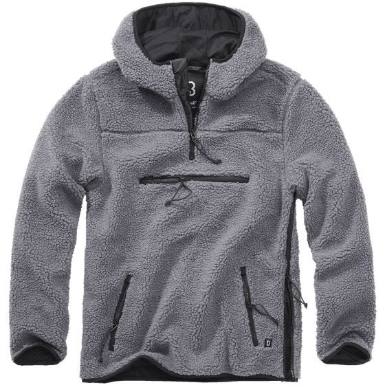 Brandit Teddyfleece Worker Trui - Antraciet