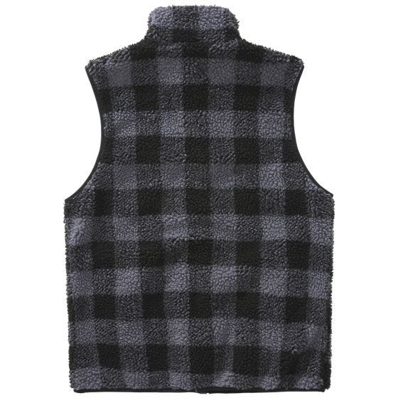 Brandit Teddyfleece Worker Vest - Zwart/Grijs