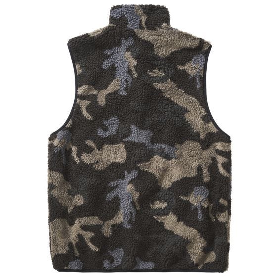 Brandit Teddyfleece Worker Vest - Dark Camo