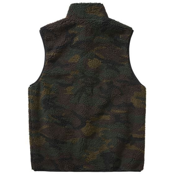 Brandit Teddyfleece Worker Vest - Woodland