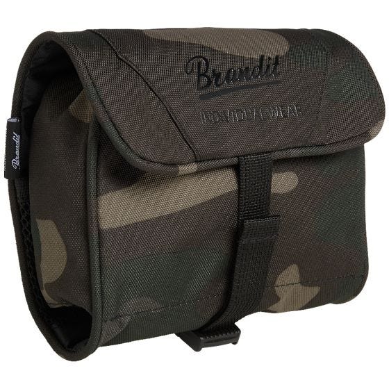 Brandit Middelgrote Toilettas - Dark Camo