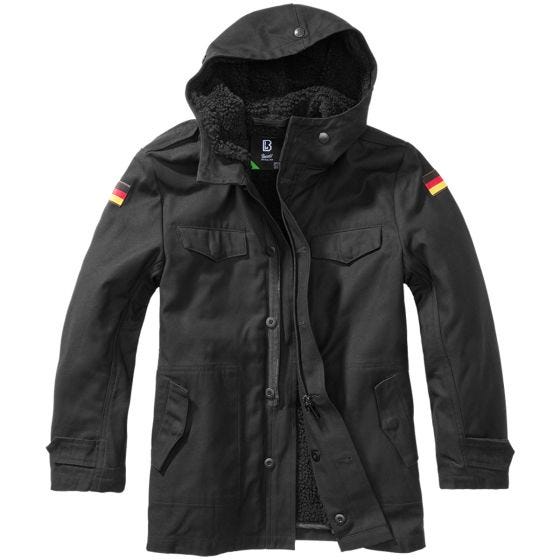 Brandit Kinderen BW Parka - Zwart