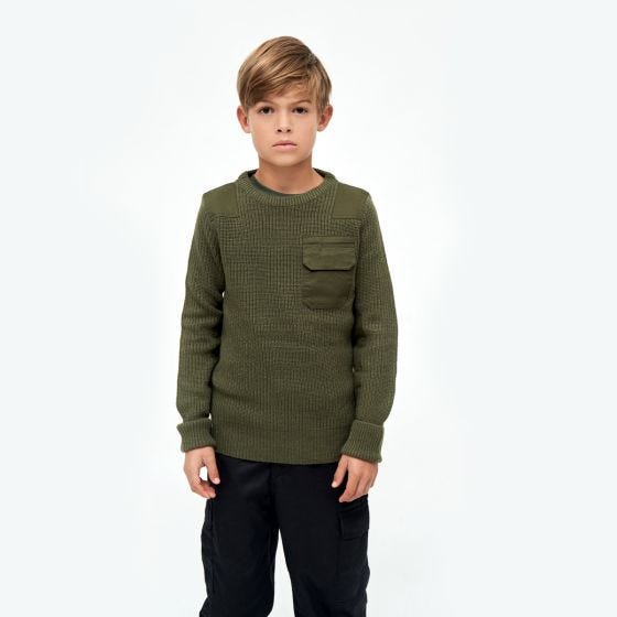 Brandit Kinderen BW Trui - Olijf