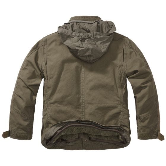 Brandit Kinderen M-65 Giant Jack - Olijf