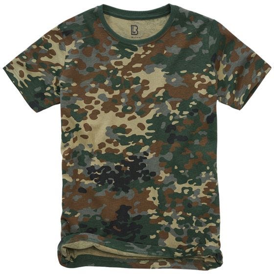 Brandit Kinderen T-shirt - Flecktarn