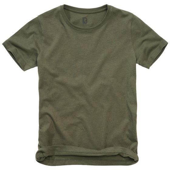 Brandit Kinderen T-shirt - Olijf