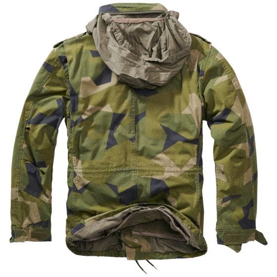 Brandit M-65 Giant Jack - Swedish M90 Camo