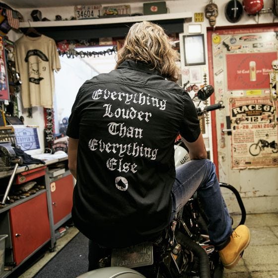 Brandit Motörhead Overhemd - Zwart