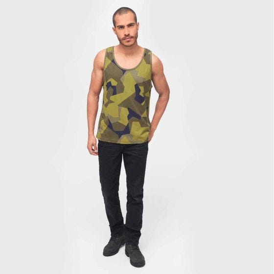 Brandit Hemd - Swedish M90 Camo