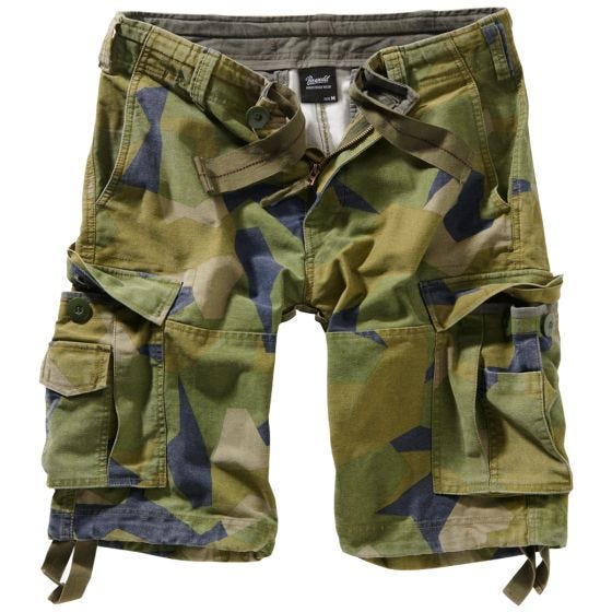 Brandit Vintage Classic Short - Swedish M90 Camo