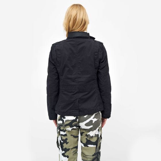 Brandit Dames Britannia Jack - Zwart