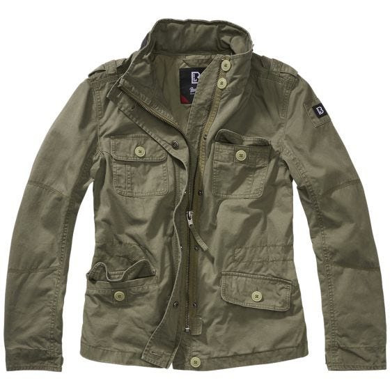 Brandit Dames Britannia Jack - Olijf