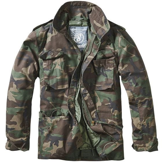 Brandit M-65 Classic Jack - Woodland