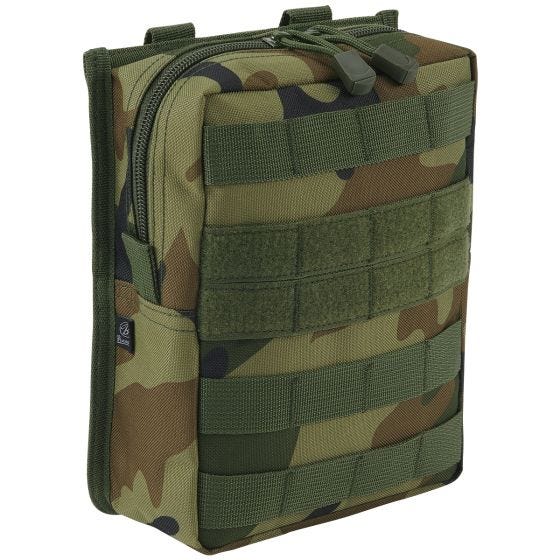 Brandit Cross MOLLE Buidel - Woodland