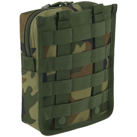 Brandit Cross MOLLE Buidel - Woodland