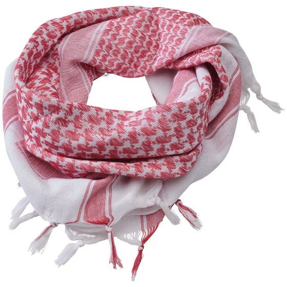 Brandit Shemag Sjaal - Rood/Wit