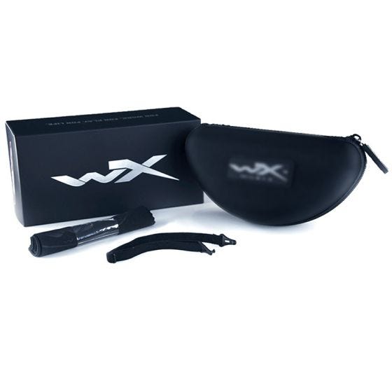 Wiley X WX Breach Standaard brillen - Smoke Grey Glazen / Matte Black Montuur