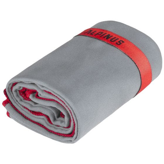 Alpinus Active Alicante Microvezelhanddoek - Groen