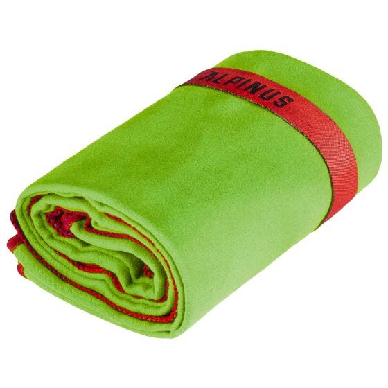 Alpinus Active Canoa Microvezelhanddoek - Groen