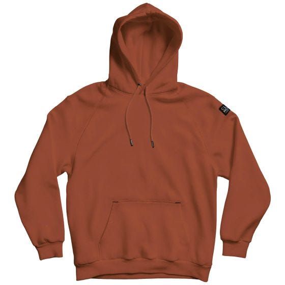 CLOMOD "Blank" Hoodie - Maroon Red